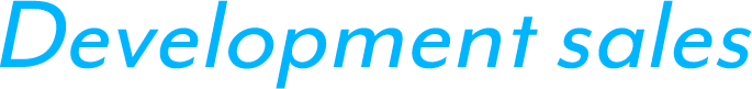 Development sales