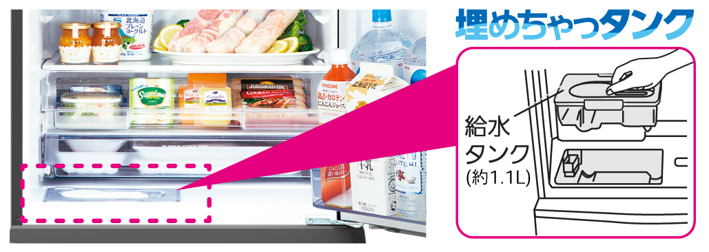 埋めちゃっタンク
