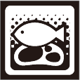 肉魚ボタン
