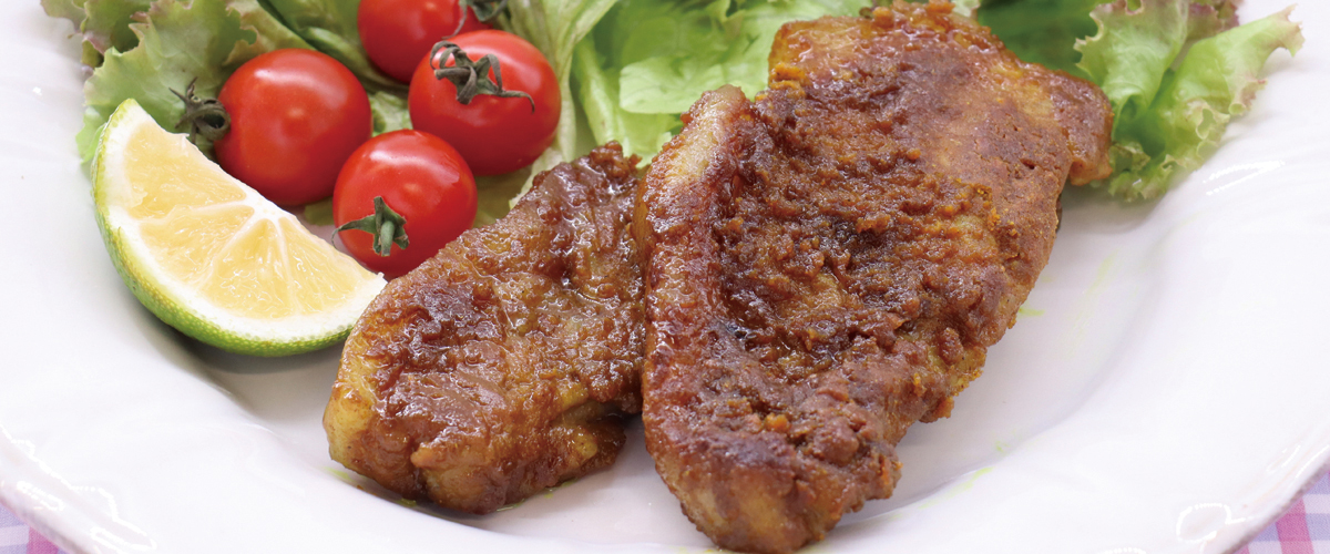 カレーポークステーキ